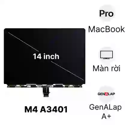 Thay màn hình MacBook Pro M4 Pro 2024 14 inch A3401 chính hãng GENA A+ 1