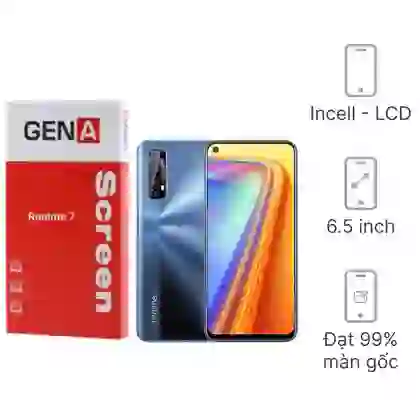 Thay màn hình Realme 7 chính hãng GENA loại Pro 1