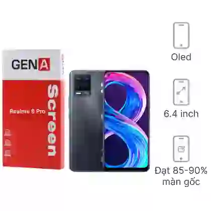 Thay màn hình Oppo Realme 8 Pro 4G chính hãng GENA loại A+ 1