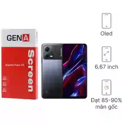 Thay màn hình Xiaomi Poco X5 chính hãng GENA loại A+ 1