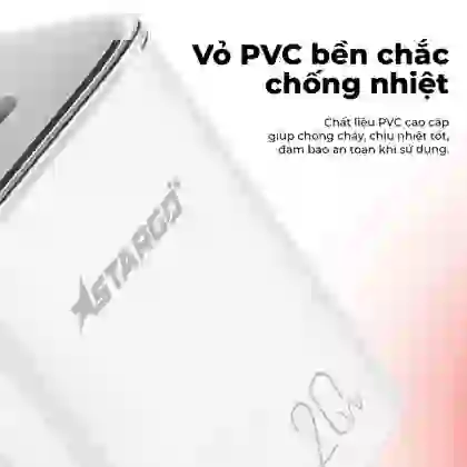 Sạc StarGO Onelink 1C1A 20W kèm cáp C-C CC201 8