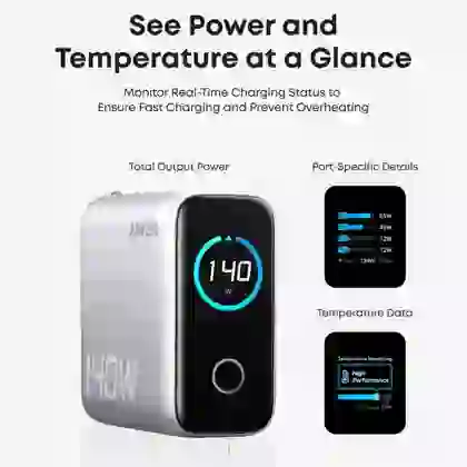 Sạc Anker Zolo 3C1A 140W kèm cáp USB-C B2697 4