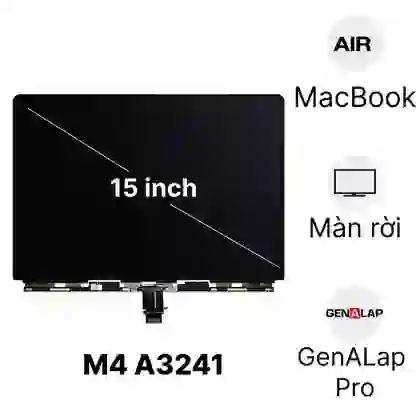 Thay màn hình MacBook Air M4 2025 15 inch A3241 màn rời chính hãng GENA 1