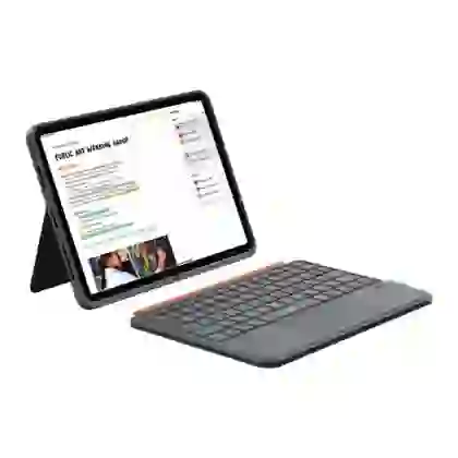 Bàn phím + bao da iPad Pro 11/Air 10.9 Wiwu 3 in 1 Magentic 3