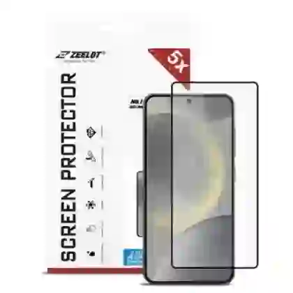 Dán kính cường lực màn hình Samsung Galaxy S24 Fe Zeelot Full Viền Đen Cao Cấp 2