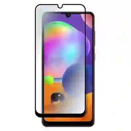 Dán kính cường lực Samsung Galaxy A31 full màn hình đen 3