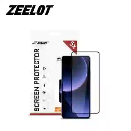 Dán kính cường lực Xiaomi 13T/13T Pro Zeelot chống va đập full viền đen 1