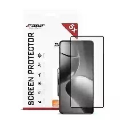 Dán kính cường lực Xiaomi 14T/14T Pro Zeelot chống va đập full viền đen 2