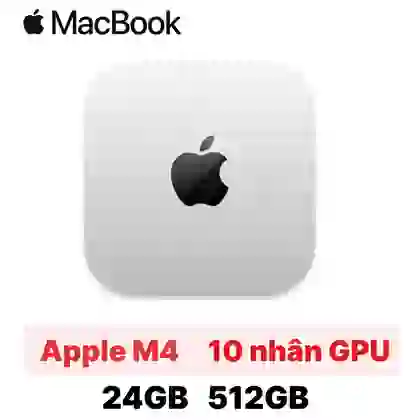 Mac Mini M4 10CPU 10GPU 24GB 512GB 2024 - Cũ đẹp 1