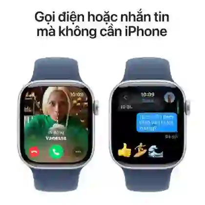 Apple Watch Series 10 46mm GPS Viền nhôm Dây cao su - Đã kích hoạt 5