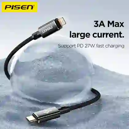 Cáp sạc nhanh Pisen Quick Platinum Type-C to Lightning 1.5M 4