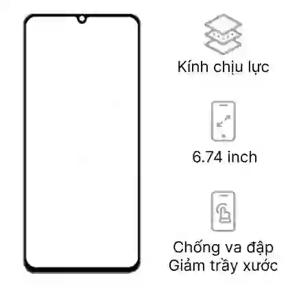Thay ép kính Realme Note 70 1