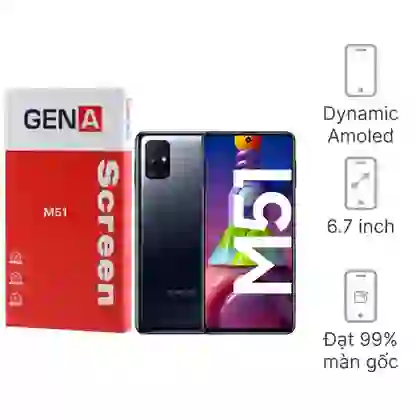Thay màn hình Samsung Galaxy M51 chính hãng GENA loại Pro 1