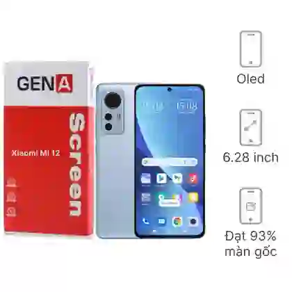 Thay màn hình Xiaomi Mi 12 chính hãng GENA loại Pro 1