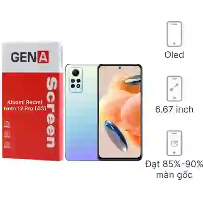 Thay màn hình Xiaomi Redmi Note 12 Pro (4G) chính hãng GENA loại A 1