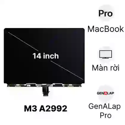 Thay màn hình MacBook Pro M3 Pro 2023 14 inch A2992 màn rời chính hãng GenALap Pro 1