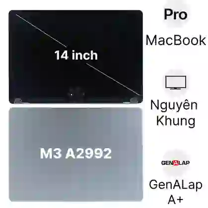 Thay màn hình MacBook Pro M3 Pro 2023 14 inch A2992 nguyên khung chính hãng GenALap A+ 1