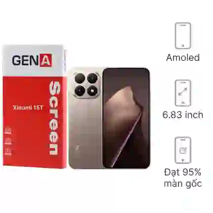 Thay màn hình Xiaomi 15T chính hãng GENA loại Pro 1