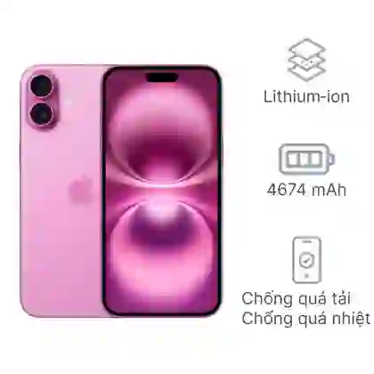 Thay pin iPhone 16 dung lượng chuẩn chính hãng Vmas 1