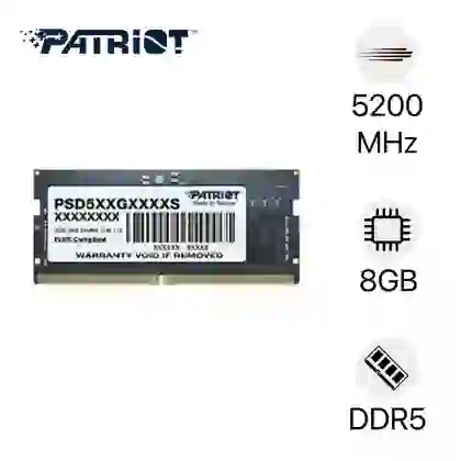 RAM laptop Patriot DDR5 8GB BUS 5200 cũ đẹp 1