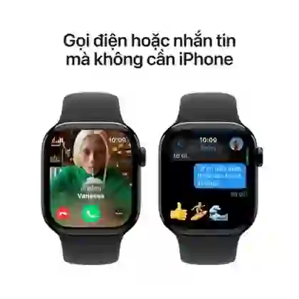 Apple Watch Series 10 42mm 4G Viền nhôm Dây cao su - Cũ trầy xước 9