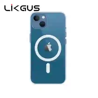 Ốp lưng iPhone 15 Likgus Magsafe trong suốt 1