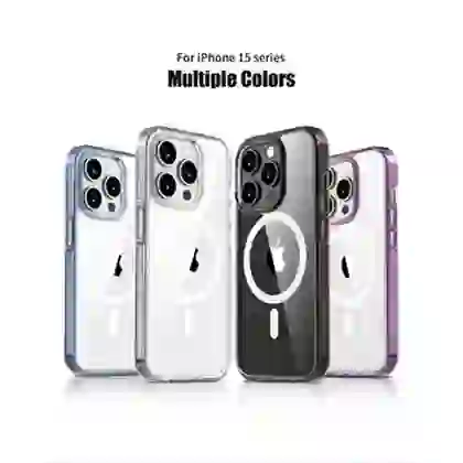 Ốp lưng iPhone 15 Pro Max Likgus Magsafe trong suốt 6
