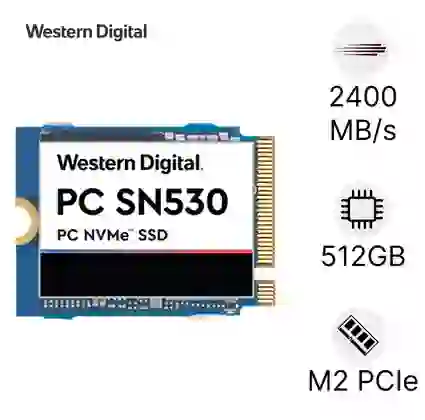 Ổ cứng SSD Western Digital SN530 NVMe PCIe Gen 3 512GB cũ đẹp 1