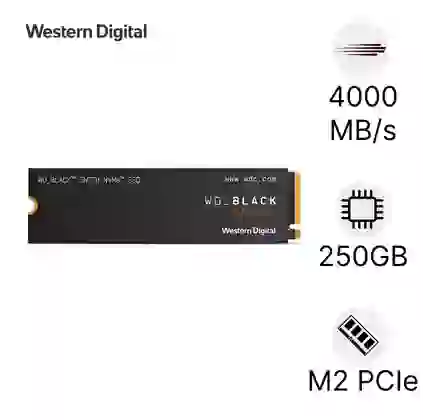 Ổ cứng SSD Western Digital Black SN770 M2 NVMe PCIe Gen 4 250GB cũ đẹp 1
