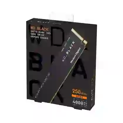Ổ cứng SSD Western Digital Black SN770 M2 NVMe PCIe Gen 4 250GB cũ đẹp 4