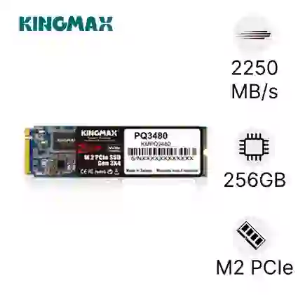 Ổ cứng SSD Kingmax M2 NVMe PCIe Gen 3 256GB cũ đẹp 1