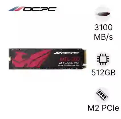 Ổ cứng SSD OCPC MFL300 NVMe PCIe Gen 3x4 512GB cũ đẹp 1