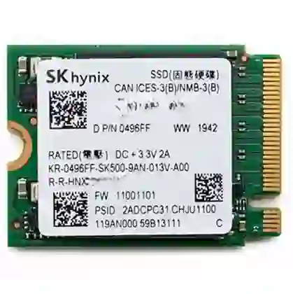 Ổ cứng SSD SK Hynix M2 NVMe PCIe 2230 Gen 3 512GB cũ đẹp 3