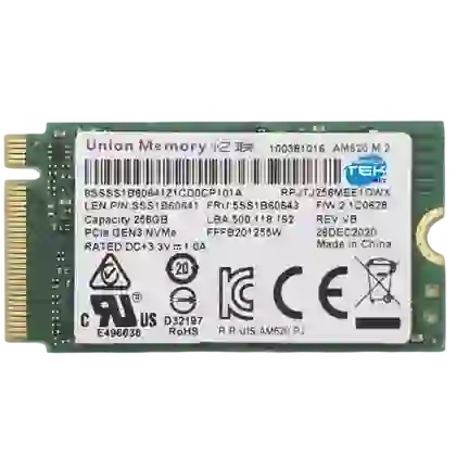 Ổ cứng SSD Union Memory M2 NVMe PCIe 2242 Gen 3 512GB cũ đẹp 2