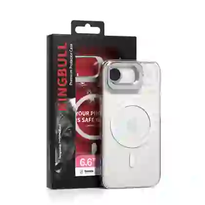 Ốp lưng iPhone Air MIPOW Tempered Glass StandX with MagSafe Transparent 1