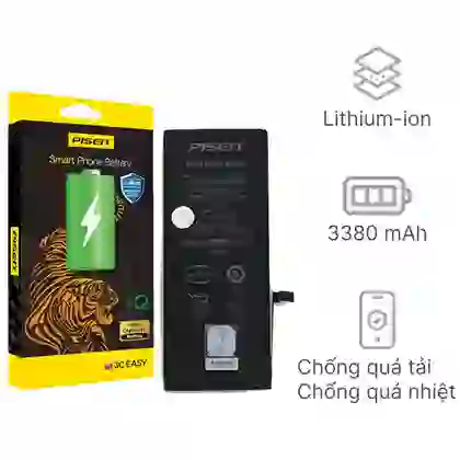 thay pin iPhone 6s Plus dung lượng cao chính hãng Pisen 1
