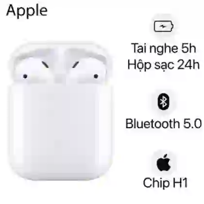 Tai Nghe Bluetooth Apple AirPods 2 - Cũ trầy xước 1