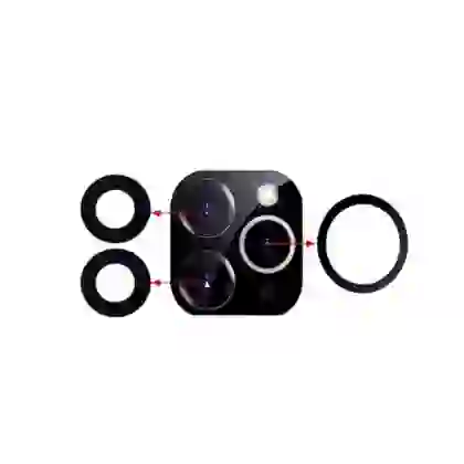 thay kính camera sau iphone 15 pro max viền dày 1