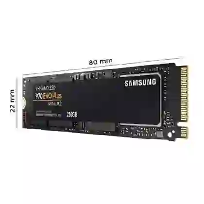 Thay Ổ Cứng Laptop SSD SAMSUNG 970 EVO PLUS M2 PCIE NVME 2280 250GB 4