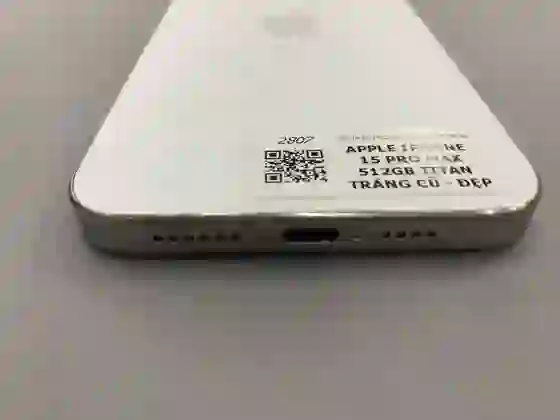 iPhone 15 Pro Max 512GB - Cũ Đẹp -Titan Trắng - *********470831 - 7