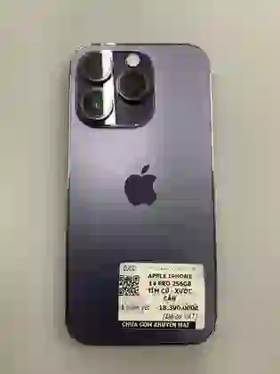 iPhone 14 Pro 256GB - Tím - Cũ Xước Cấn - *********118181 - 3