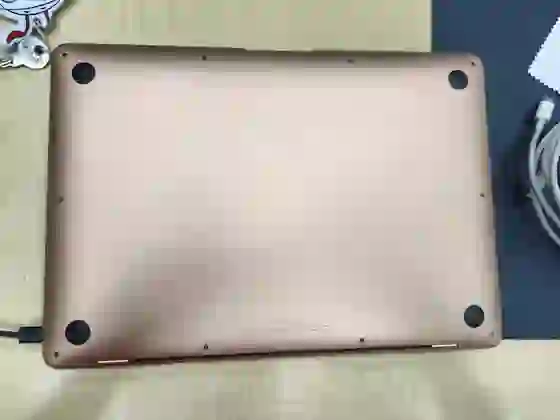 APPLE MACBOOK AIR M1 256GB 2020 VÀNG (MGND3) CŨ - TRẦY XƯỚC - ******Z51WG2 - 5