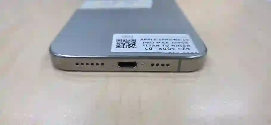 iPhone 15 Pro Max 256GB - Titan Tự Nhiên - Cũ Xước Cấn - ****MR9LW4 - 7