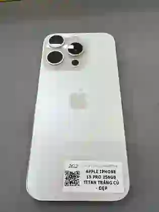 iPhone 15 Pro 256GB - Titan Trắng - Cũ Đẹp - *********080441 - 7