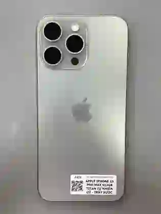 iPhone 15 Pro Max 512GB - Cũ Trầy Xước - Titan Tự Nhiên - *********365590 - 3