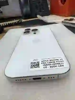 iPhone 16 Pro 128GB - Cũ xước cấn -Titan trắng - ****690F54 - 7