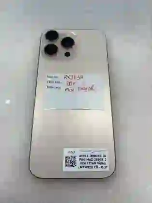 iPhone 16 Pro Max 256GB 2 SIM - Tintan Vàng - Cũ đẹp - ****RXJH3H - 3