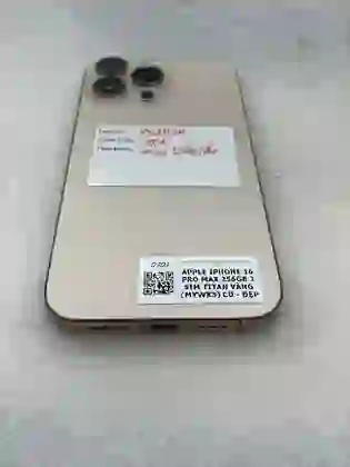 iPhone 16 Pro Max 256GB 2 SIM - Tintan Vàng - Cũ đẹp - ****RXJH3H - 7