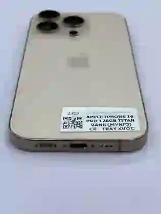 iPhone 16 Pro 128GB - Cũ trầy xước -Titan vàng - ****GCT7LL - 7
