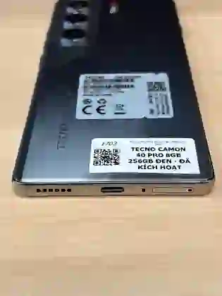 Tecno Camon 40 Pro 8GB 256GB - Đã kích hoạt-Đen - *********867149 - 7